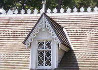 Photo of roofline of house